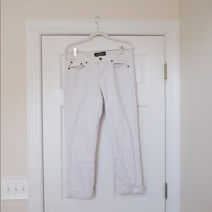 White Lucky Jeans Sweet N Straight